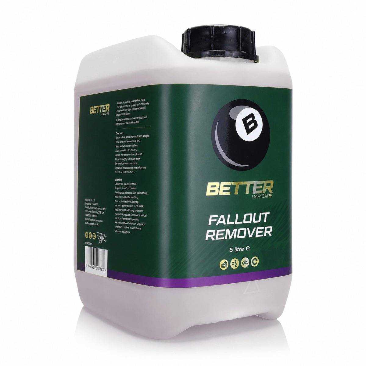 Better Reaction - Iron Fallout Remover